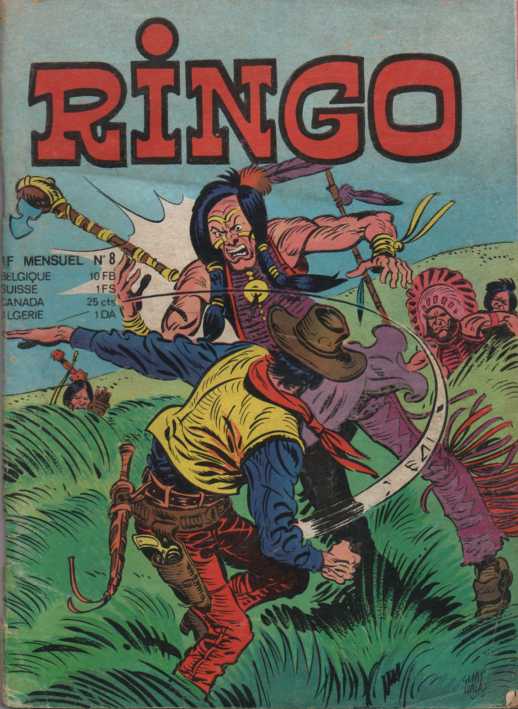 Scan de la Couverture Ringo n 8